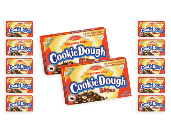 Cookie Dough Bites® - Chocolate Chip – 3.1oz/12ct (Case of 12)